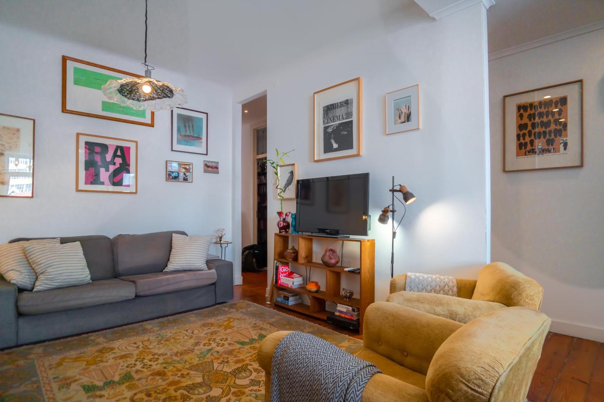 Life In Colour & Art - Charming 3bed Apartment Lissabon
